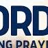 Morning Prayer Lord Let Your Will Be Done In My Life