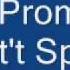 DJ Promo Don T Speak