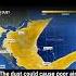 Two Massive Saharan Dust Blobs Approaching U S