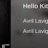 Avril Lavigne Hello Kitty Audio