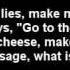 Nirvana Big Cheese Lyrics