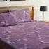 TURIYA 180 TC Microfiber Double Floral Fitted Elastic Bedsheet