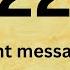 2222 God S Urgent Message You Are Worried About Many Things Bu I Need You To Know That