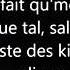 Ridsa La C Est Die Paroles Lyrics