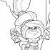 Coloring Mining For Glitter Trollstopia Holly Darlin Trolls Coloring Book Page Pencils Markers