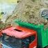 Fully Mud Loading JCB Tractor Dumper Heavy Overloading Truck Accident Pulling Out Tractor CS Toy