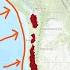 Increasing Tremor Along The Cascadia Subduction Zone Crustal Stress Showing Tuesday Night 5 20