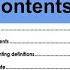 Creating A Table Of Contents In Microsoft Word