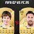 Argentina In FIFA 07 VS FC 25 Fc25 Fifa Cardfifa Austor