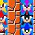 Mario Can Collect All Sonic Characters Power Ups STARS In New Super Mario Bros Wii