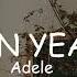 Adele A Million Years Ago Lyrics Loop Video