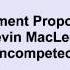 Kevin MacLeod Movement Proposition