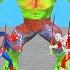 Siêu Nhân Nhện Spider Man Vs VENOM Vs Joker BAD GUYS Team Vs BIG Hulk Vs Super Man In EPIC Battle
