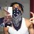 NLE Choppa Gang Signs