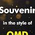 OMD Souvenir Karaoke Version From Zoom Karaoke