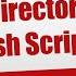 How To Replace String In Matching Directory Names Using A Bash Script