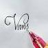 Stylish Name Vansh Calligraphy Signature