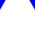 White Triangle Blue Background Scale Down Shorts
