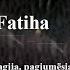 Sureja El Fatiha 100x Sherim Me KURAN