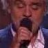 Andrea Bocelli Sings I Just Called To Say I Love You