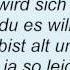Sara Tut Mir Leid Du Bist Alt Und Ich Bin Jung Lyrics