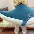 Boneka Bantal Paus Lumba Lumba