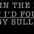 CHANT IN THE BAYOU THOUGHT I D FOUND LOVE ZIGGY SULLIVIN