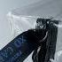 See Everything Hide Nothing Clear Square Tote With Sleek Black Zipper TransparentBag