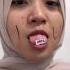 Jilbab Hot Julur Lidah