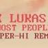 R3HAB X Lukas Graham Most People SUPER Hi Remix Official Visualizer