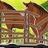 Rescue Tractor Trailer Damaged Horse Cage Whith Trucks Cranes Vehicles Farm Animated