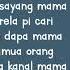 Rindu Mama Gihon Marel Lirik Lagu Lyrics