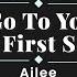 I Will Go To You Like The First Snow Ailee KARAOKE PIANO MALE KEY