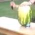 Middle Finger Say Helllo S VIDEO Man Cuts Watermelon With Sword FAIL SAD N SCERY