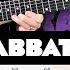 Black Sabbath Black Sabbath Guitar Tab Lesson Cover Tutorial