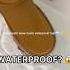 I Made My UGGS WATERPROOF