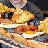 UNDEFEATED CHALLENGER BREAKFAST SERVED ON A SKATEBOARD