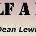 Dean Lewis Half A Man Lyrics