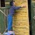 The Young Woman Built A New Door Making The Abandoned House Safer