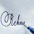 Stylish Name Rehnuma Sk Cursive Art How To Make A Stylish Name Stylish Signature