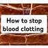 Clotting Factor Help To Stop Blood Clotting Factor I Factor II Factor III