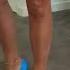 Blue Highheels Nylon Heelsshoes Nylon Viralstockings Mimidress