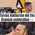 Hali Stole Jalen Brunson S 3pt Celly