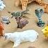 Toy Animals In Mud Learn Names Sounds Of Sea Farm Jungle Wild Zoo Animals