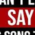 MASSIVE HIT Is SO CONTROVERSIAL I Can T EVEN Say The Song Title On This PLATFORM Professor Of Rock