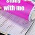 STUDY WITH ME 2hrs Background Noise No Music No Break ASMR Real Time Motivation