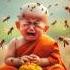 Crying Moment Of Cute Monk Shorts Cryingbaby Monk