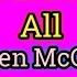 We Could Have It All Lyrics Video Maureen McGovern