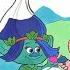 Coloring Trollstopia Poppy Branch Color Swap Makeover Trolls Colouring Book Page Markers