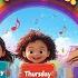Sing The Days With Me Fun Weekday Dance Song For Kids Learn 7 Days RioKangaroo